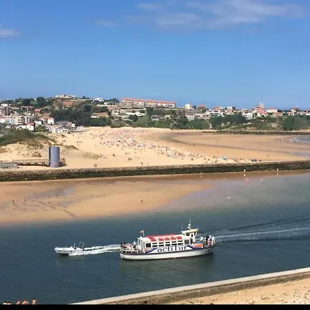 Apartamento En Suances Zona De Playa Con Piscina Y Aparcamiento *